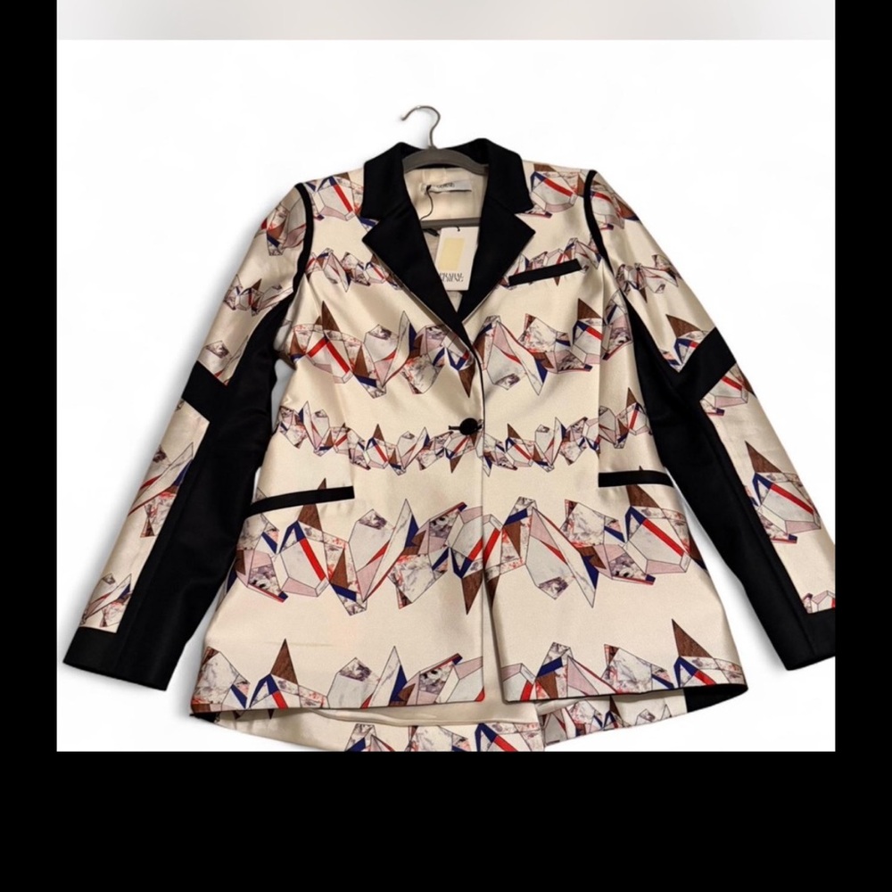 Prabal Gurung Multicolor Geometric Blazer